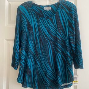 JM Collection Petite Long Sleeve